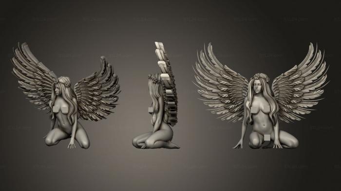 Figurines of girls (Girl 42, STKGL_0910) 3D models for cnc